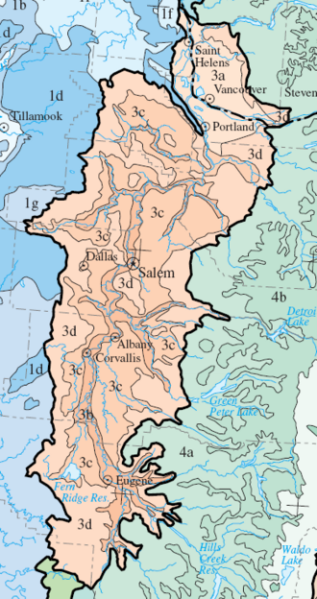 File:Level IV ecoregions, Willamette Valley.png